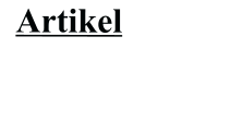 Artikel